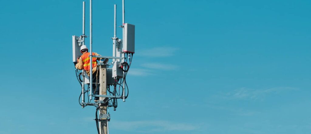 Mercury fiber and home internet service tower