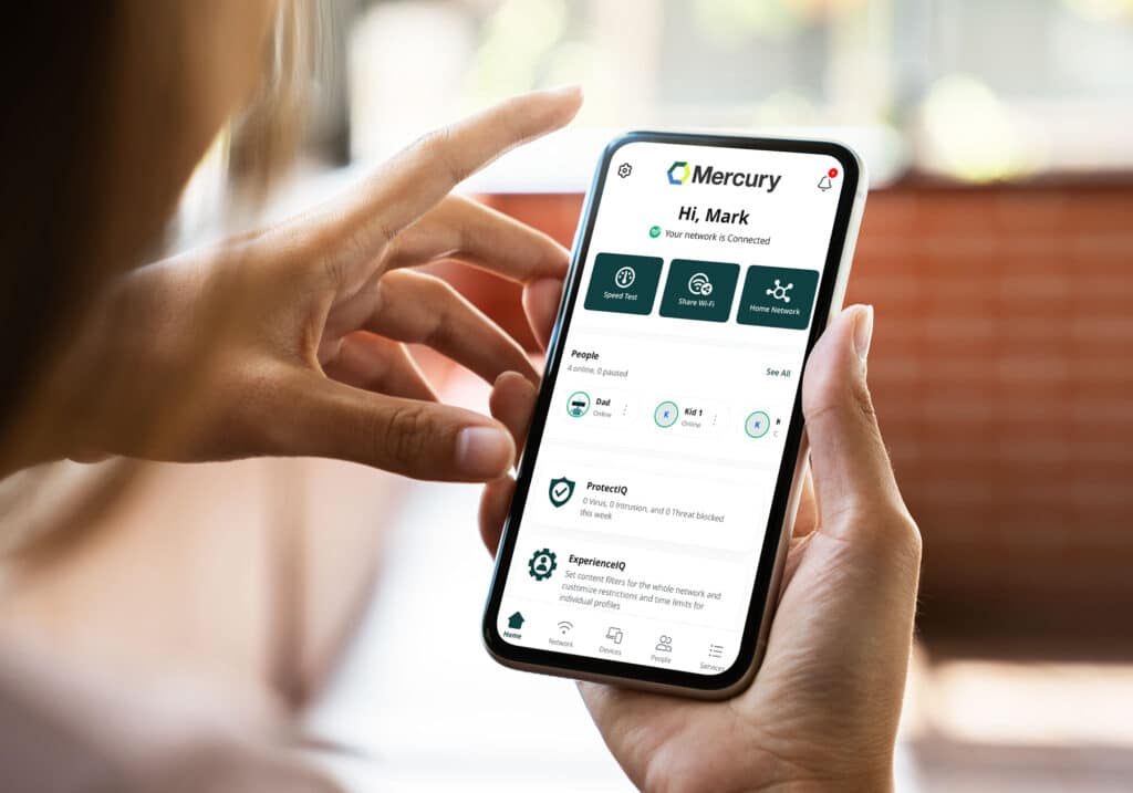 mercury fiber at home app