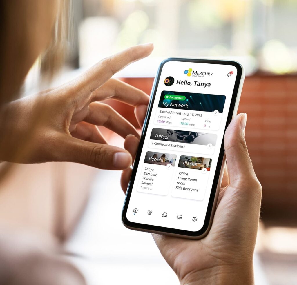 mercury fiber at home app